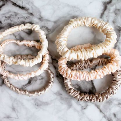 Mulberry Silki Scrunchies