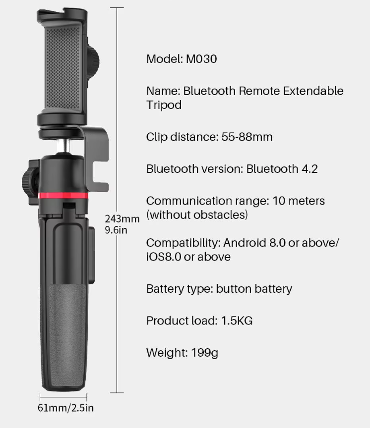 Sjálfustöng m/ Þrífæti