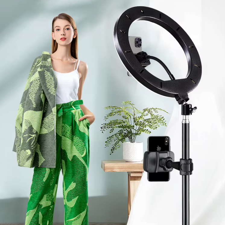 LED Hringljós m/standi