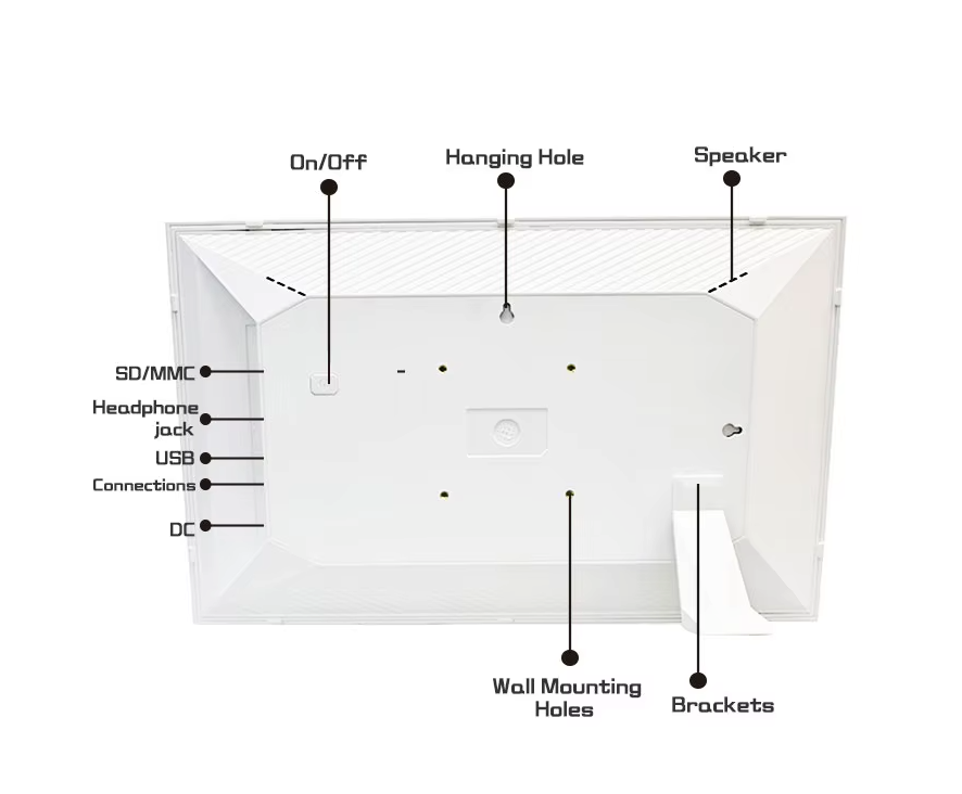 Stafrænt Dagatal 15.6"