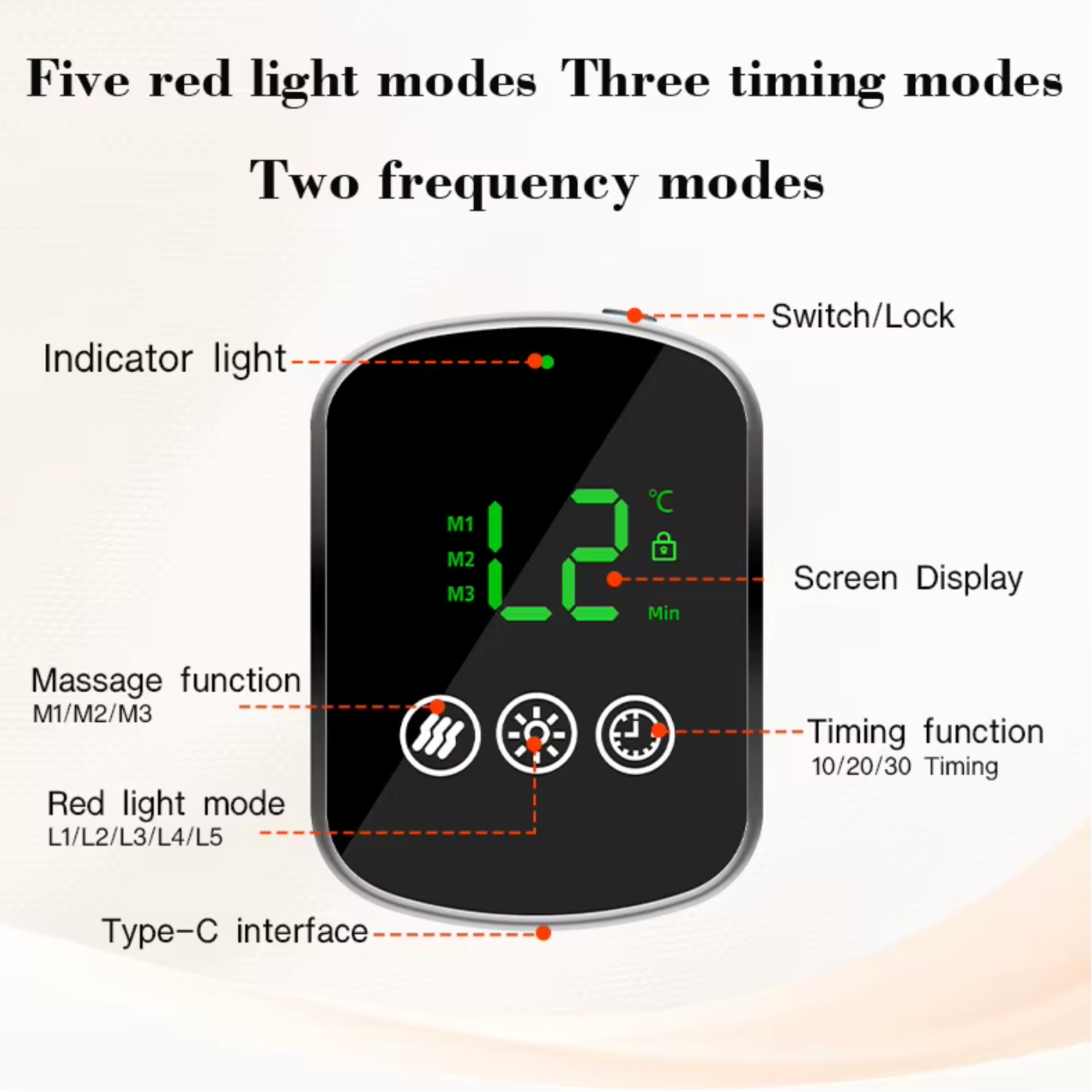 Rauðljósa Magabelti