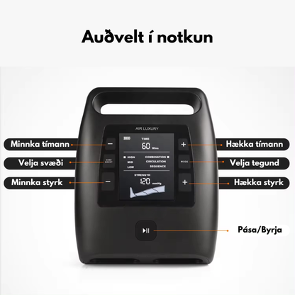 Þráðlaust Þrýstinuddtæki