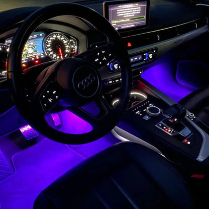 Þráðlaus LED Ljós (6stk saman)