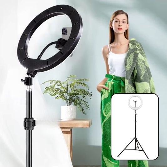 LED Hringljós m/standi