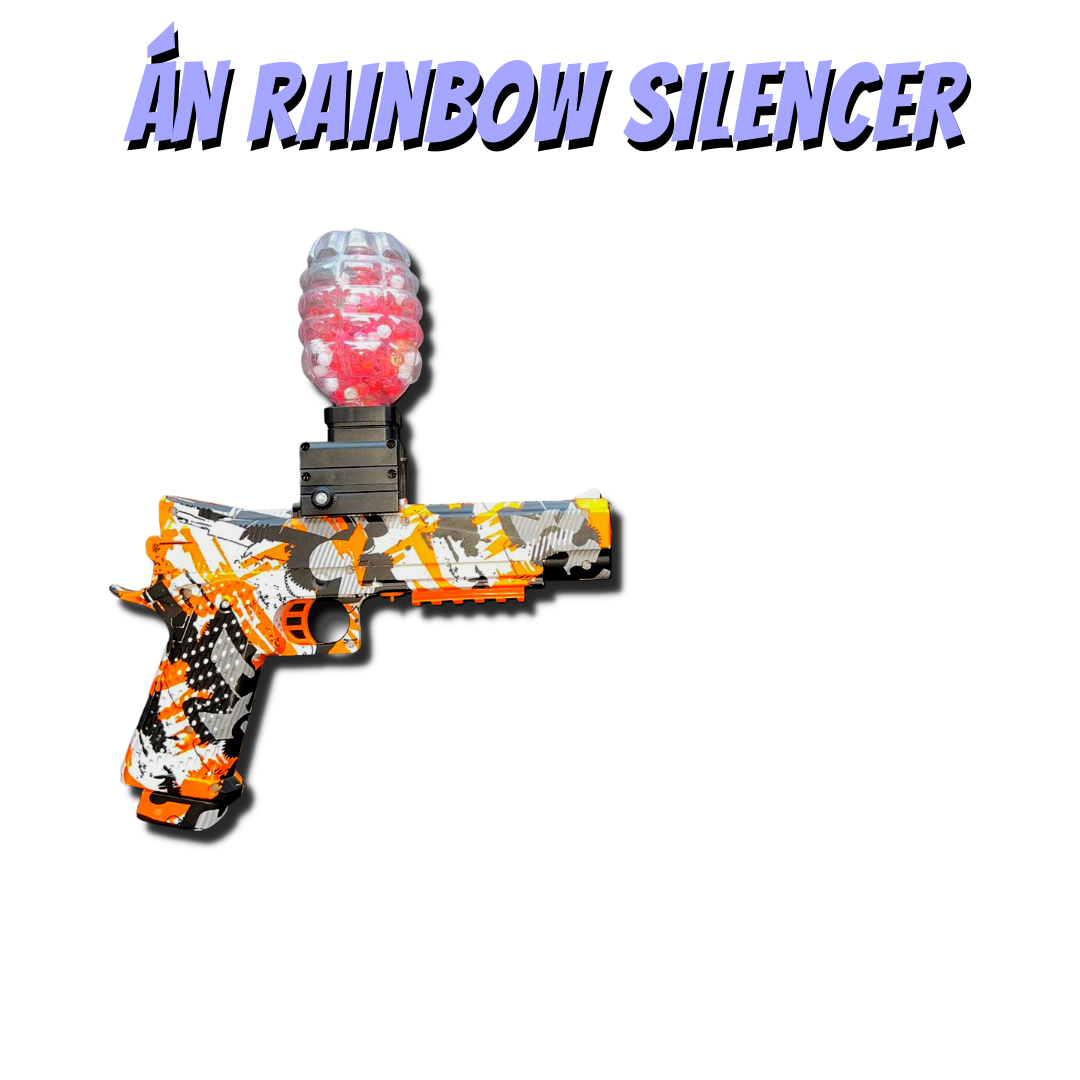 GEL BALL BLASTER "Rainbow Silencer"