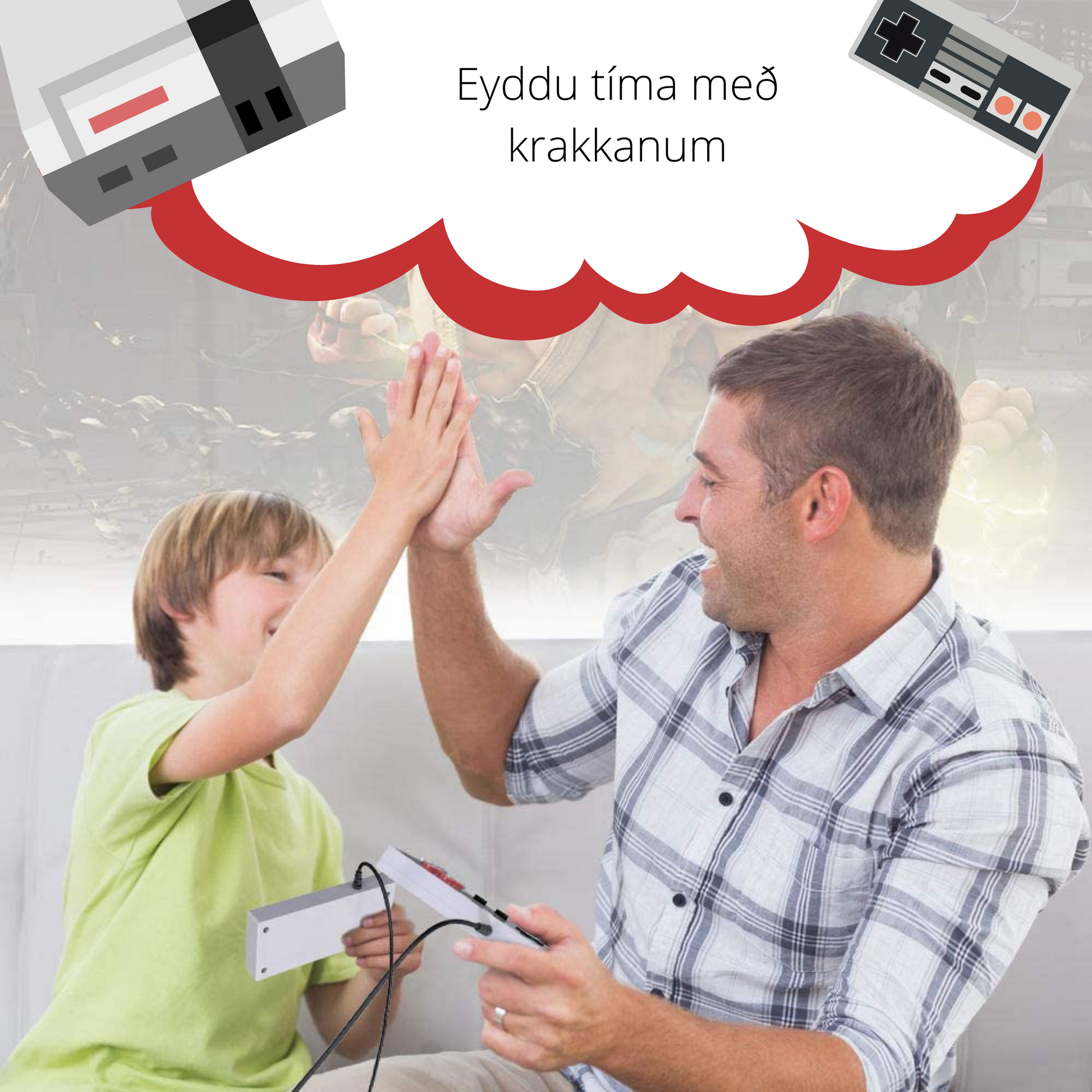 621 Retro Family Game leikjatölva