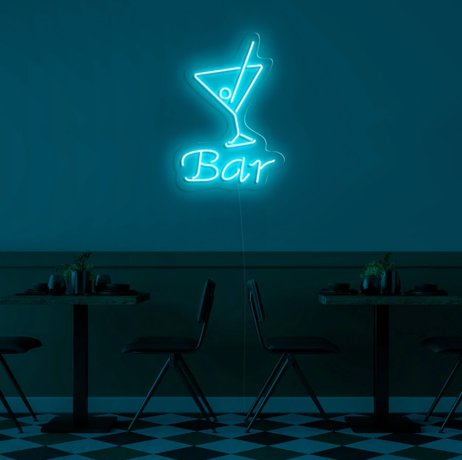 "Bar" RGB NEON Skilti